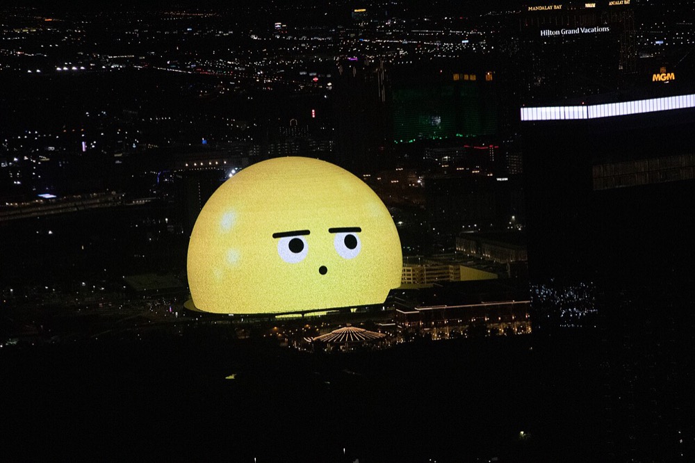 The Sphere, East of the Strip
