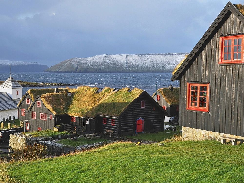 Kirkjubøur, Streymoy, al sur de Tórshavn