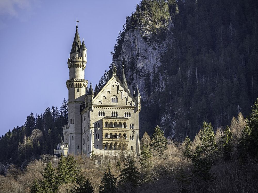 Slot Neuschwanstein, Schwangau, Beieren