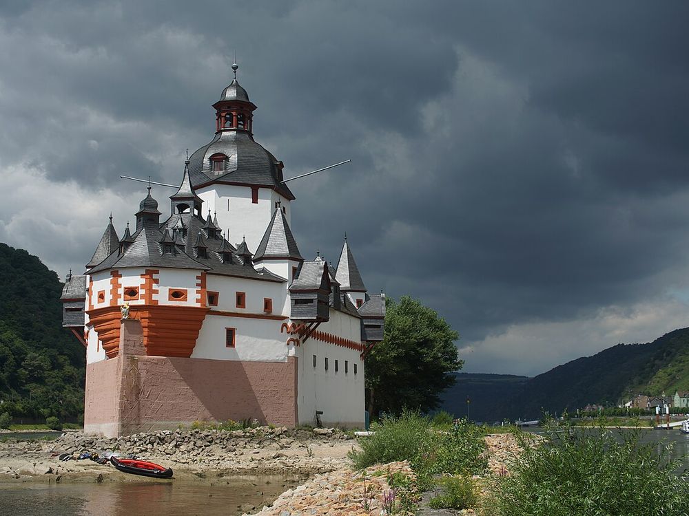 De burchten aan de Rijn, Midden-Rijndal, tussen Bingen en Koblenz
