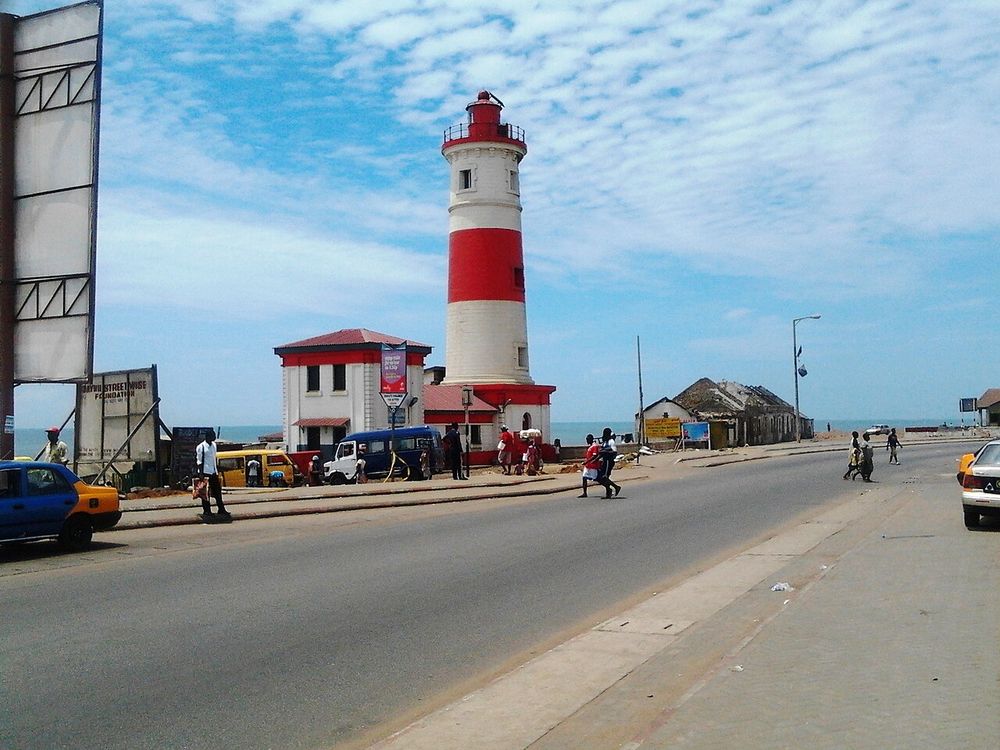 Jamestown e o seu farol, Acra