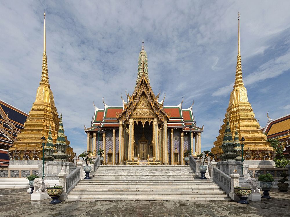 El Gran Palau i el Wat Phra Kaew, Bangkok, Tailàndia