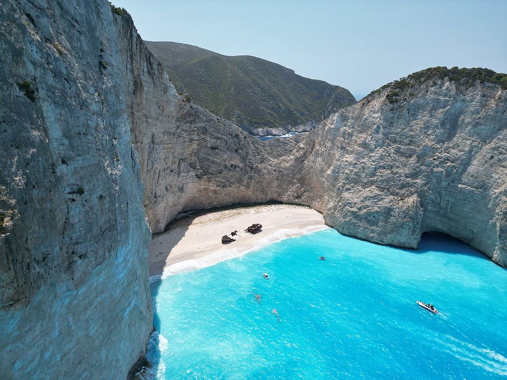 Navagio, la platja del Naufragi, Zakynthos