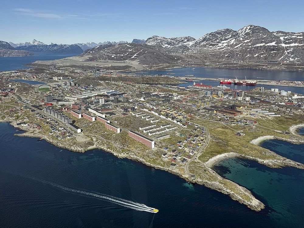 Nuuk e il porto vecchio, Nuuk, costa ovest