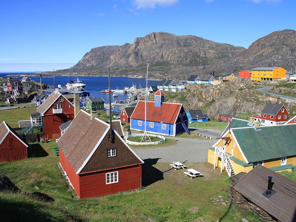 Sisimiut, Costa ovest, a nord del Circolo polare artico