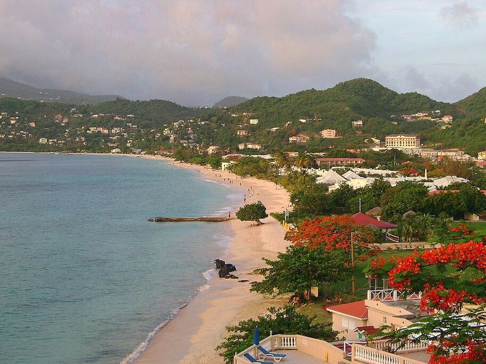 Grand Anse Beach, St George, a sud della capitale