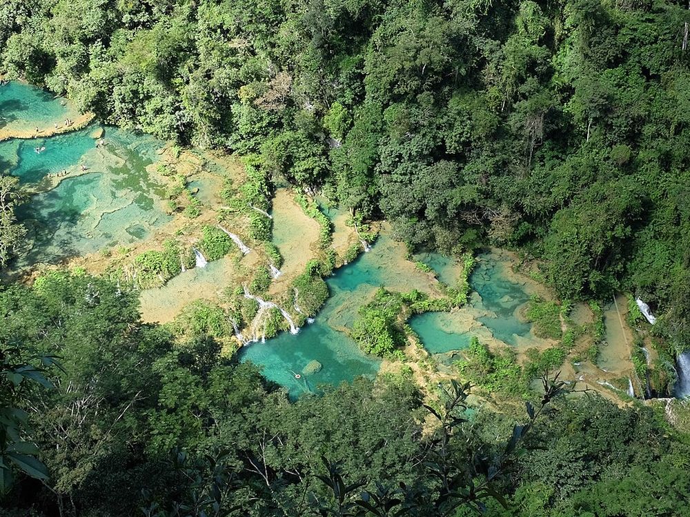 Semuc Champey, Cerca de Lanquín, Alta Verapaz