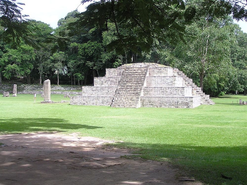 Copán Ruinas, Copán, cerca de la frontera con Guatemala
