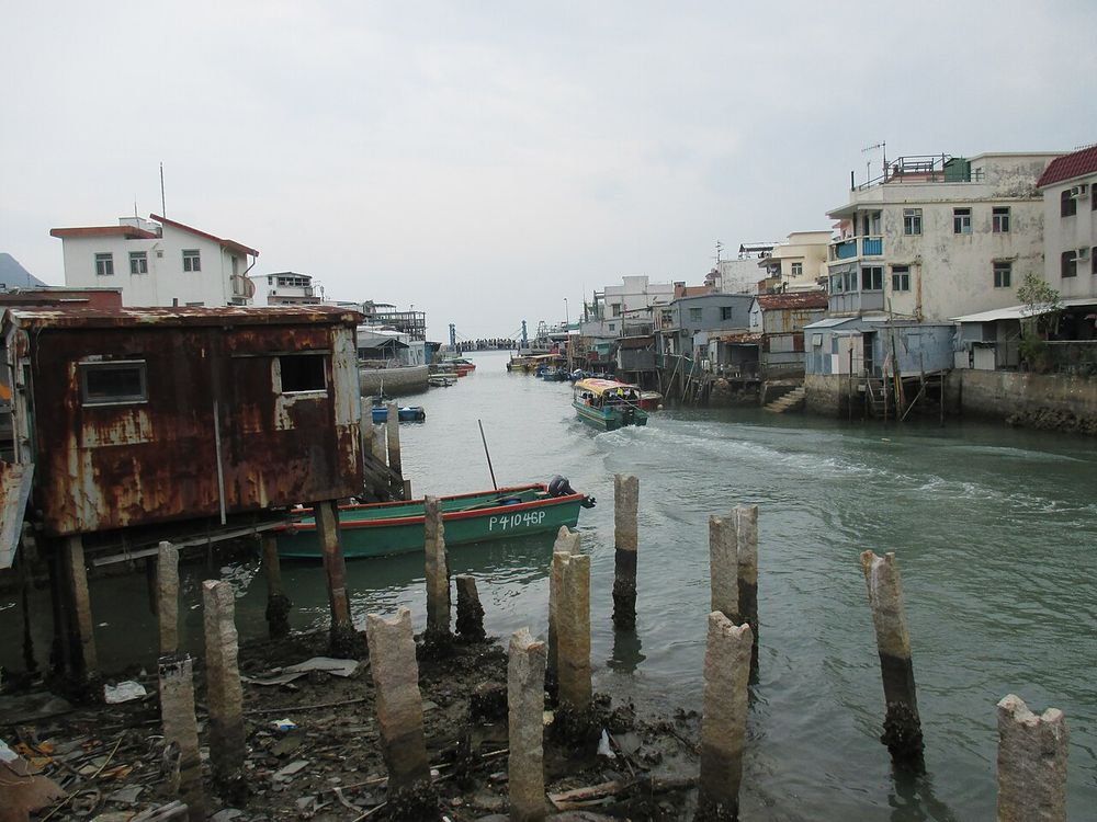 Il villaggio di pescatori di Tai O, Isola di Lantau