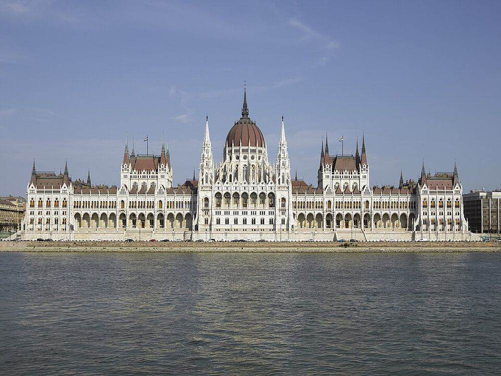Hungarian Parliament, Pest bank, Budapest