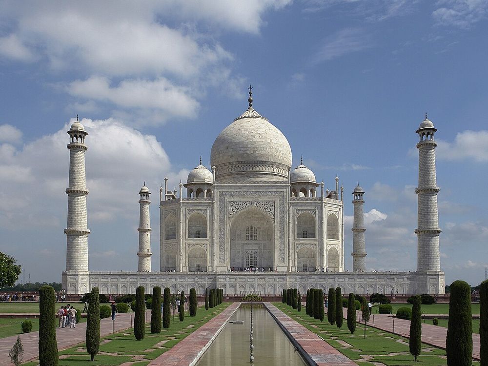 The Taj Mahal, Agra, under two hours by train
