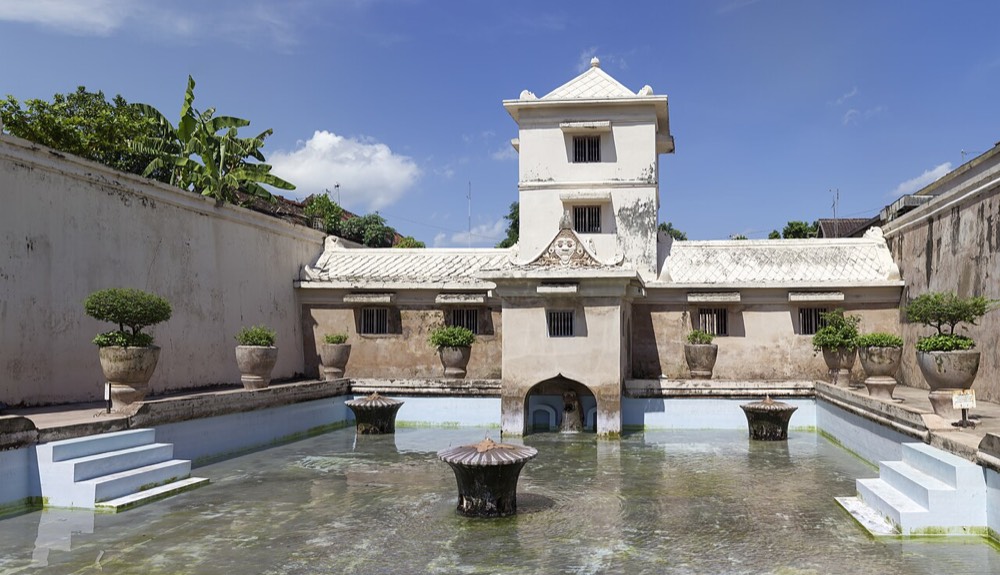 Taman Sari, a short walk from the Kraton