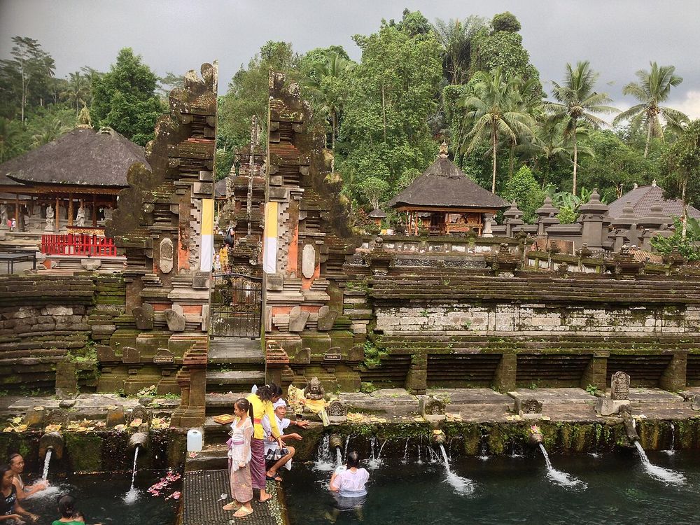 Tirta Empul, Tampaksiring, about 30 minutes north east