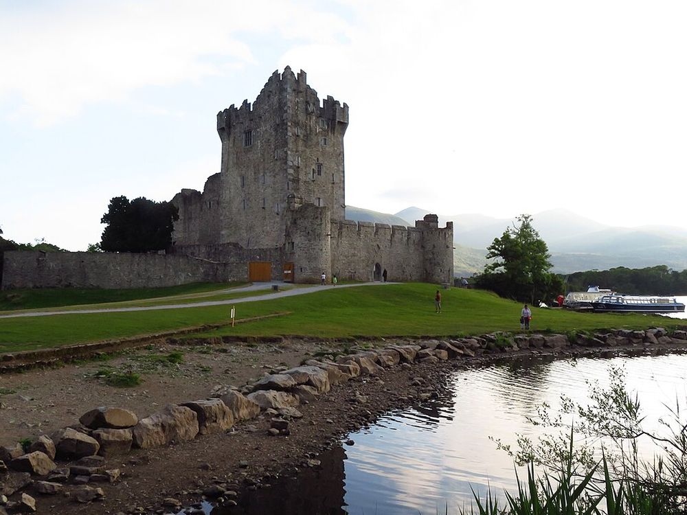 Ross Castle e o Parque Nacional de Killarney, Killarney, Condado de Kerry