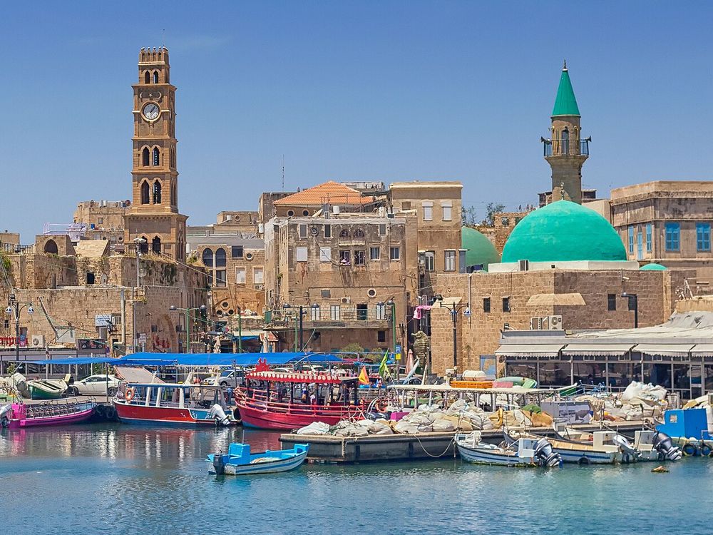 La città vecchia e il porto, Akko (San Giovanni d'Acri)