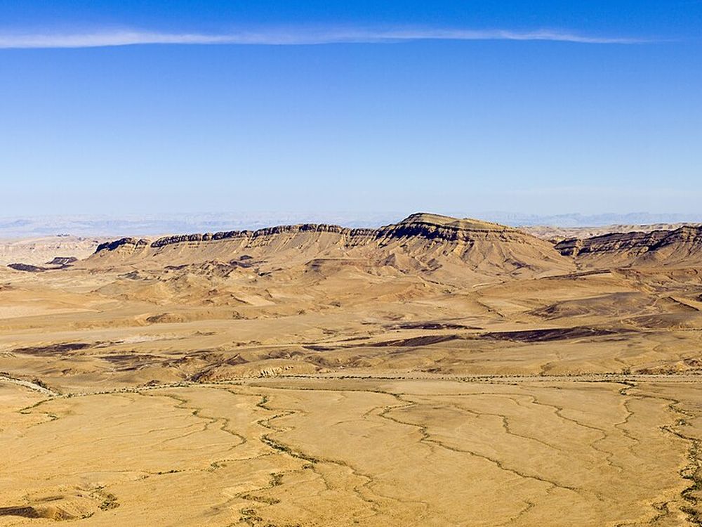 Makhtesh Ramon, Mitzpe Ramon, deserto del Negev