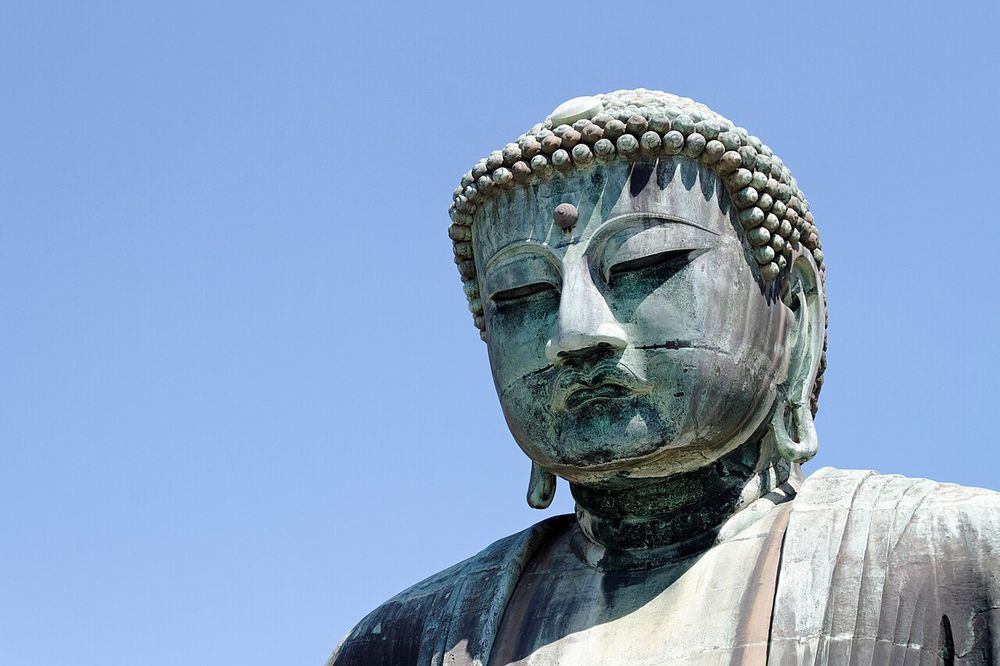 The Great Buddha of Kamakura, Kamakura, an hour from Tokyo