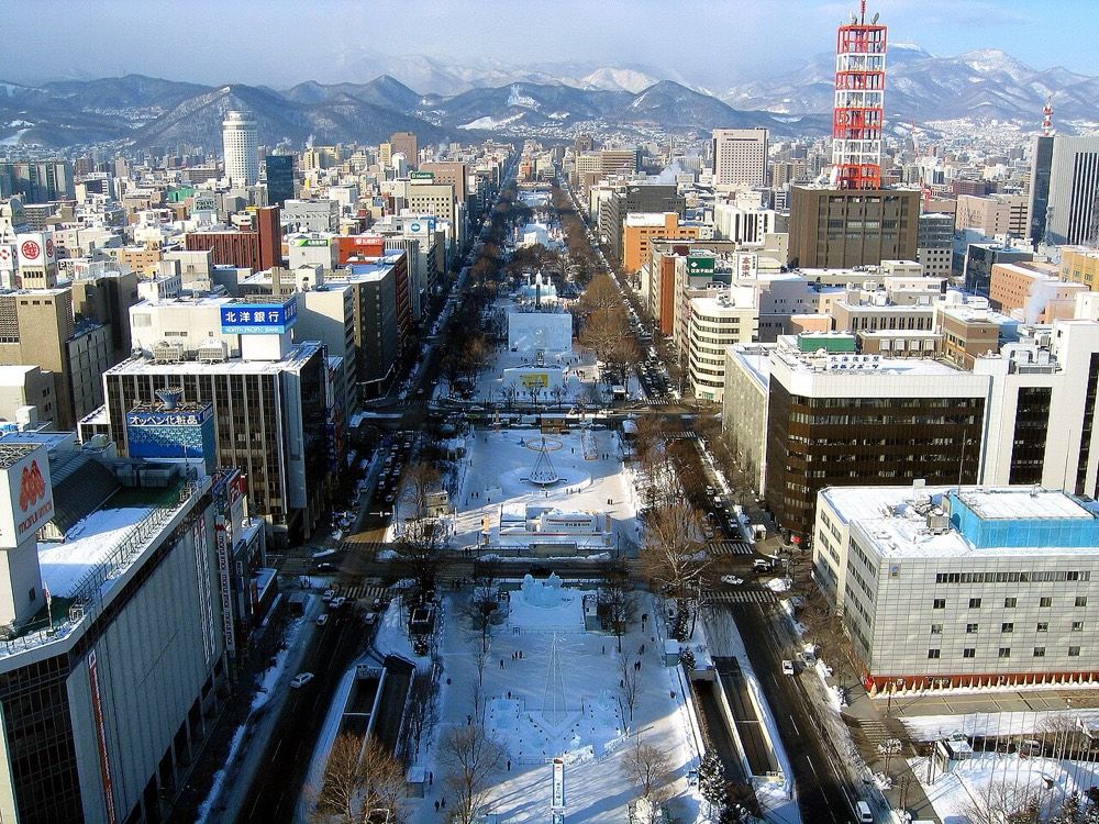 Odori Park and the Snow Festival, Sapporo