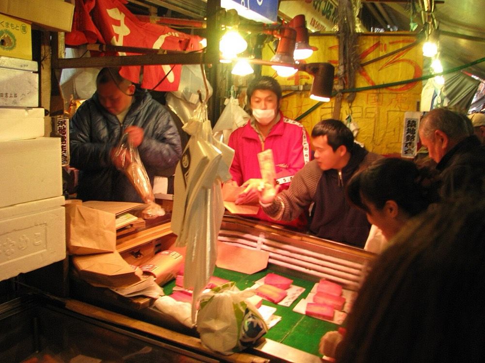 Tsukiji Outer Market, Tsukiji