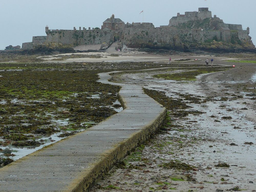 Elizabeth Castle, St Aubin's Bay, St Helier