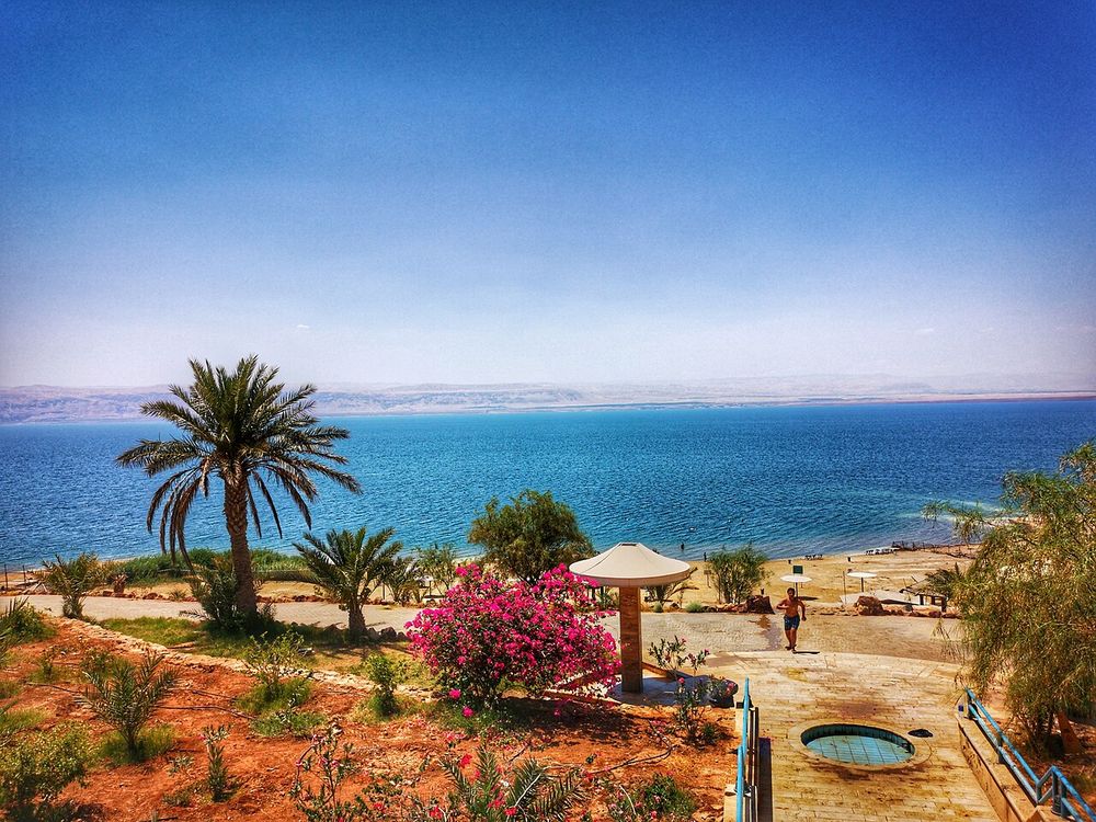 The Dead Sea, West of Amman