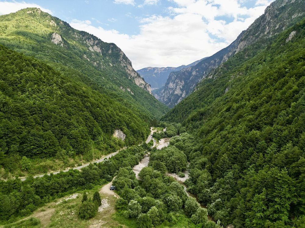 Il canyon di Rugova, A ovest di Peja