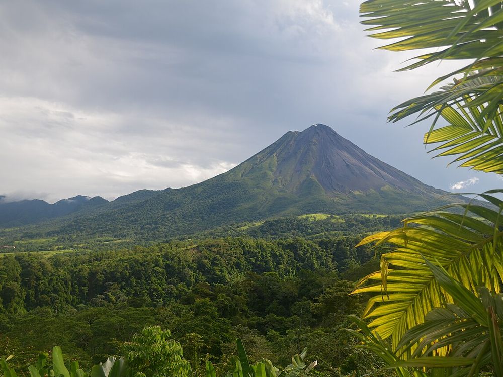 El volcán Arenal, La Fortuna, Costa Rica