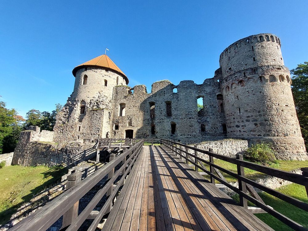 El castillo de Cesis, Cesis