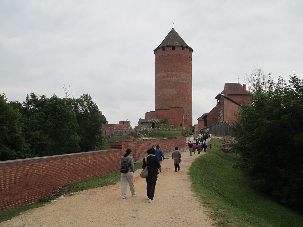 El castillo de Turaida, Sigulda, parque nacional del Gauja