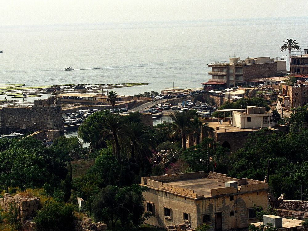 Il centro storico e il porto di Byblos, Jbeil, a nord di Beirut