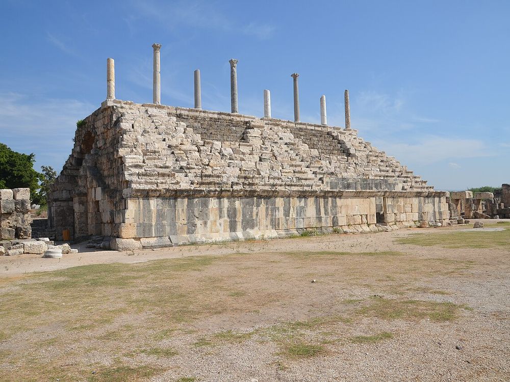 L'ippodromo romano di Tiro, Tiro, costa sud