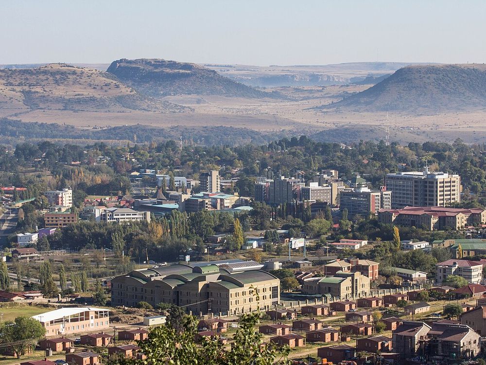 Maseru, Aan de Caledonrivier