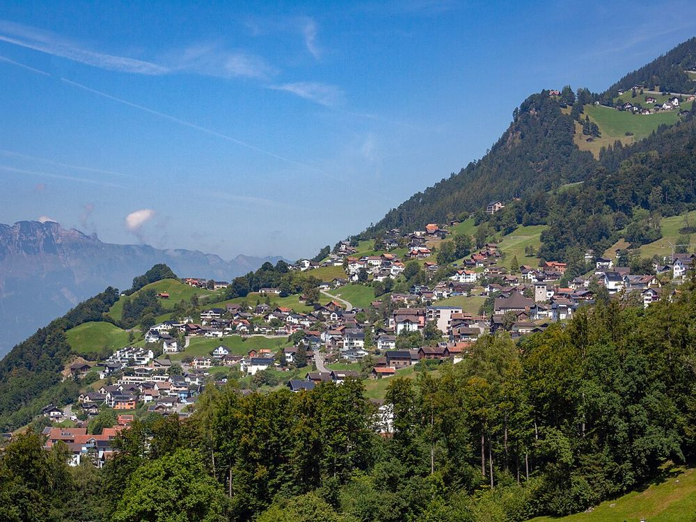 Triesenberg, sopra Vaduz