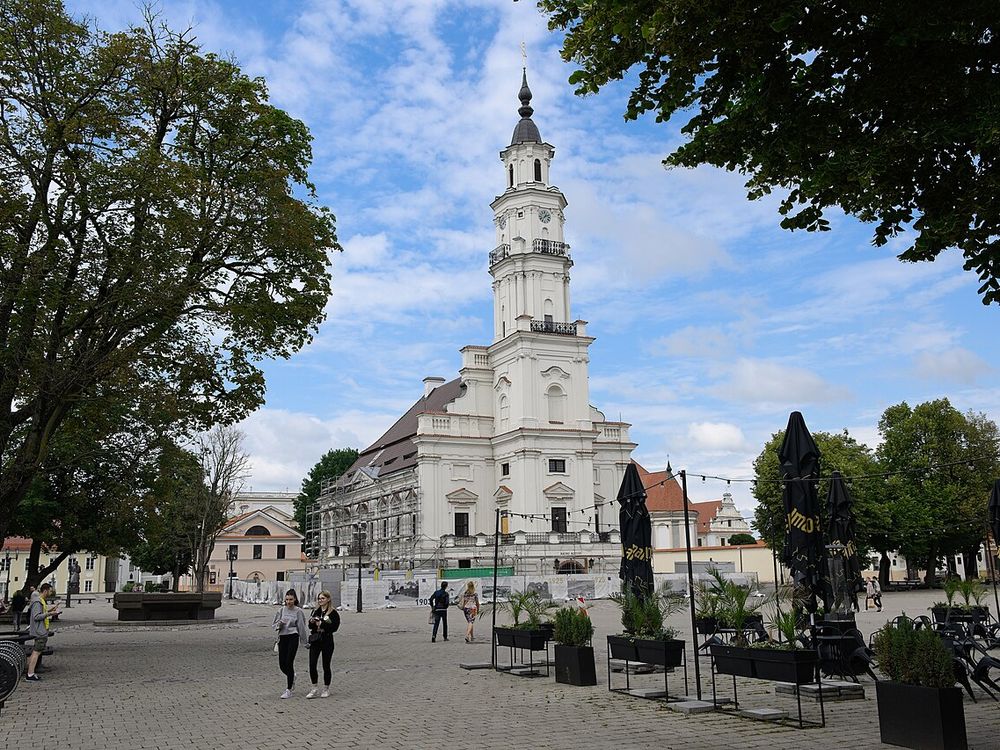 La plaza del Ayuntamiento, Kaunas
