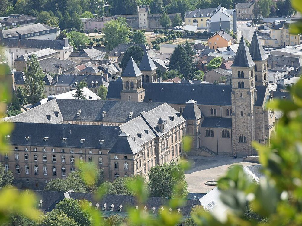 Echternach, Sulla Sûre, al confine tedesco