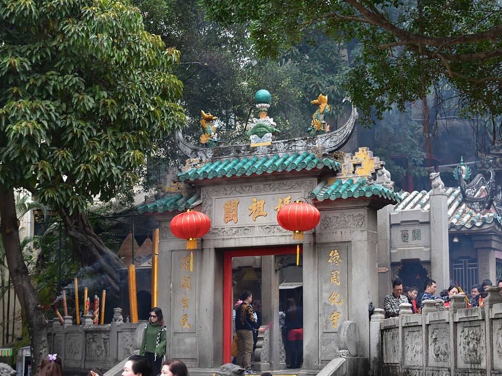 Il tempio di A-Ma, Barra, penisola di Macao