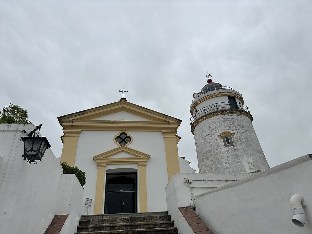 La fortezza e il faro di Guia, Collina di Guia, penisola di Macao