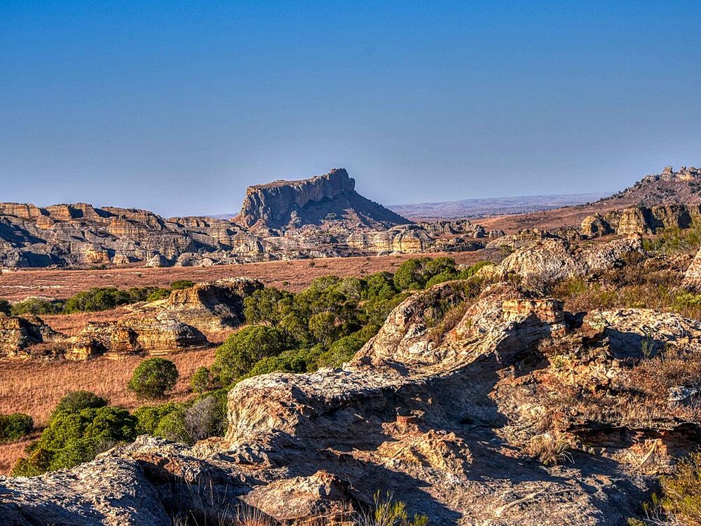El Parque Nacional de Isalo, Ranohira, en la RN7