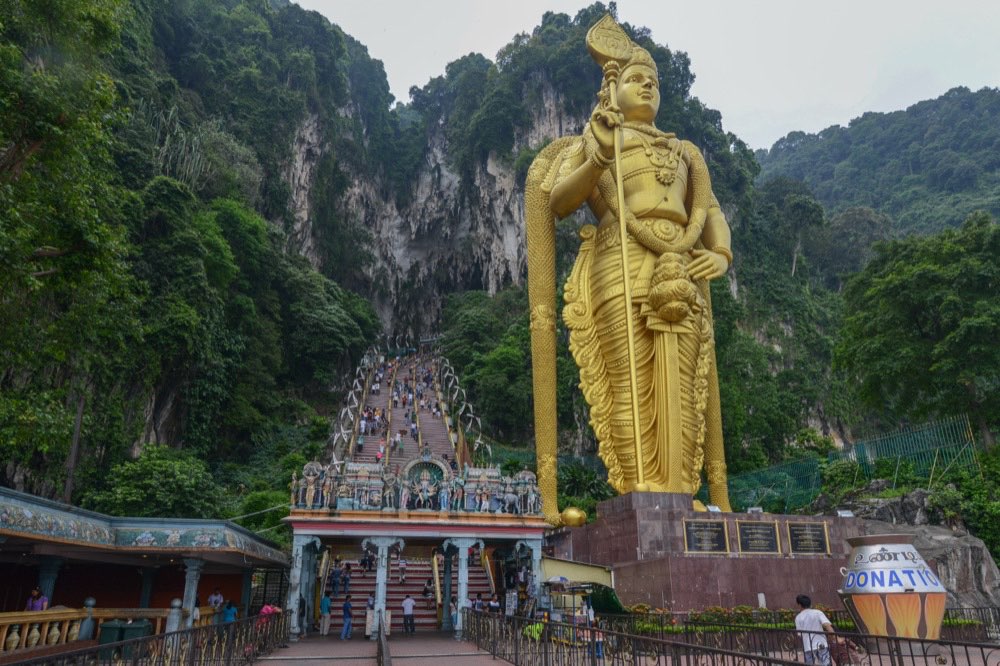 Batu Caves, Gombak, north of the centre