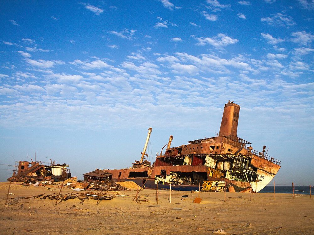 Nuadibú y su cementerio de barcos, Nuadibú, la península de Cabo Blanco