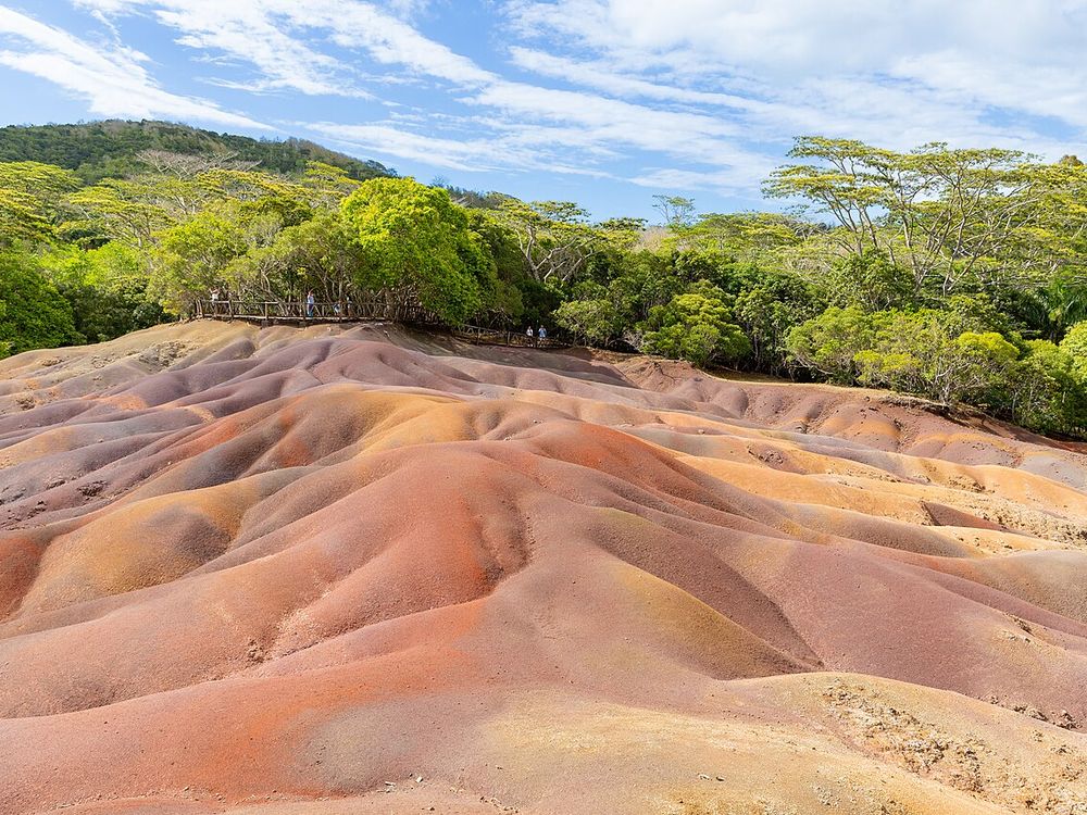 Le Terre dei Sette Colori, Chamarel