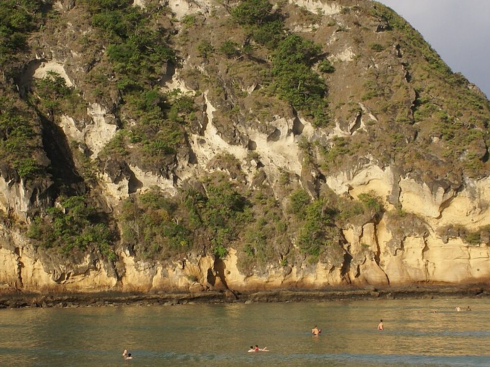 Las playas de Moya, Petite-Terre, costa este