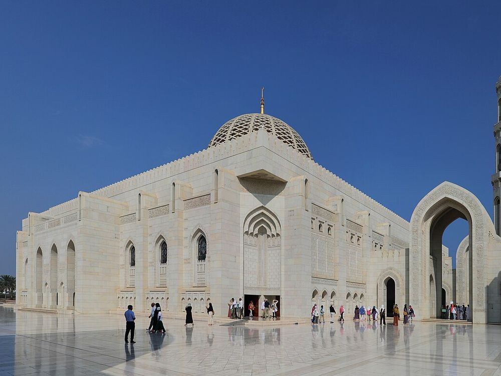 Grande Moschea del Sultano Qaboos, Mascate, Oman
