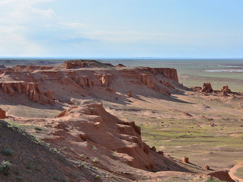 Bayanzag, los Acantilados Llameantes, Ömnögovi, el Gobi
