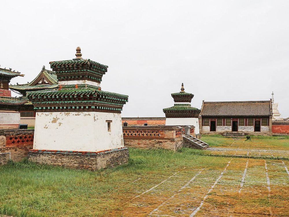 El monasterio de Erdene Zuu, Karakórum, Övörkhangai