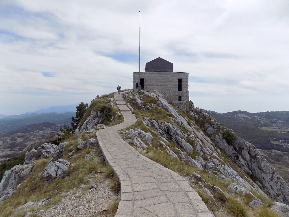 Mausoléu de Njegos no Lovcen, Parque Nacional de Lovcen