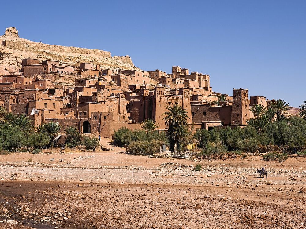 Aït Benhaddou, A prop de Ouarzazate