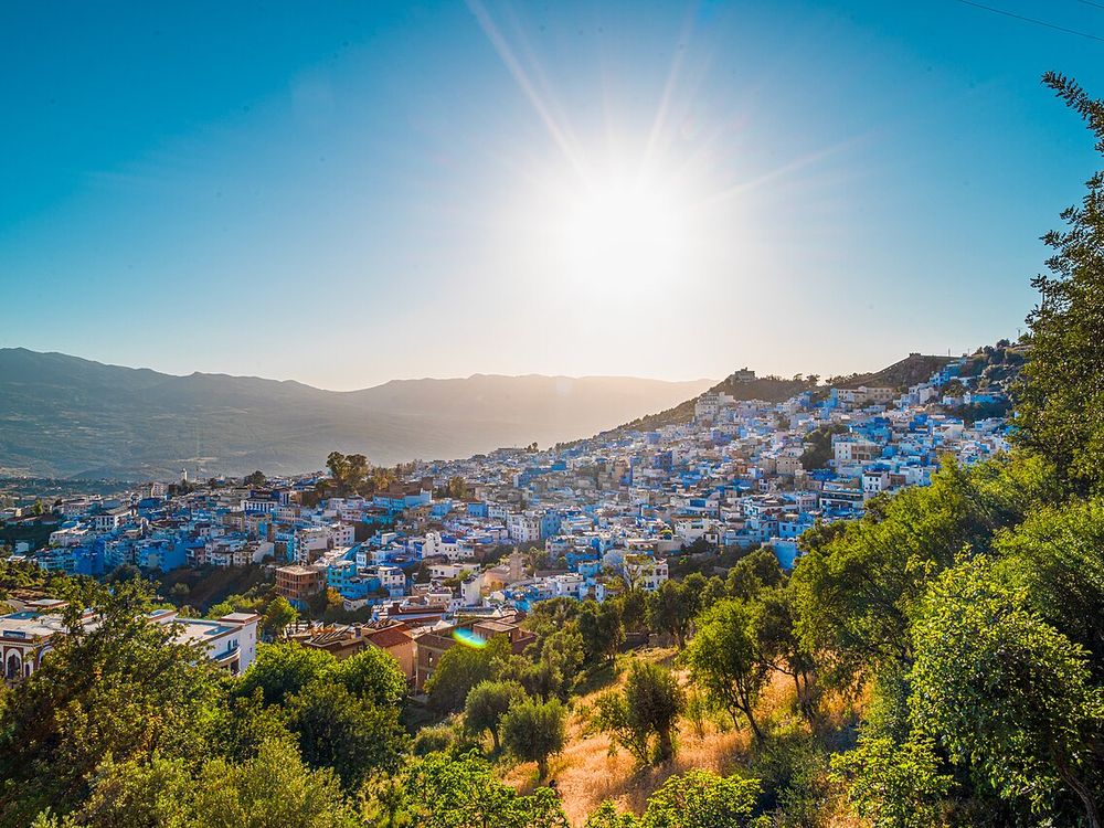 Chefchaouen, Muntanyes del Rif