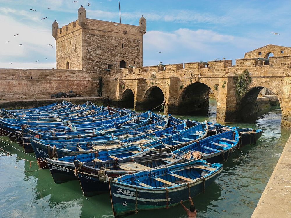 Essaouira, Costa atlàntica