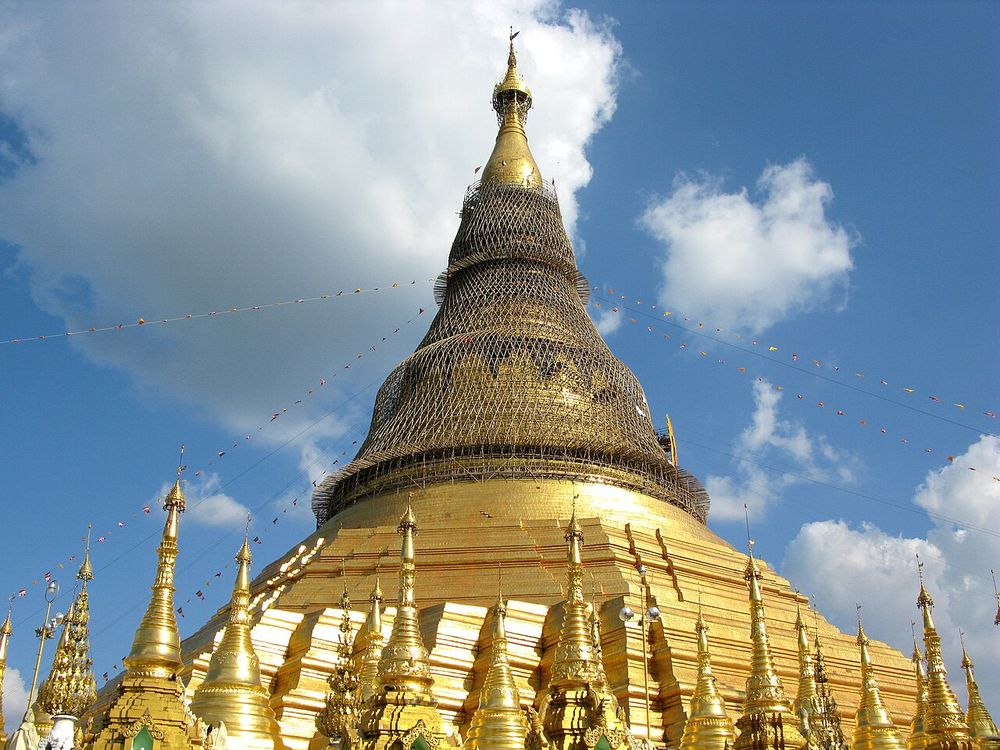 La pagoda Shwedagon, Yangon